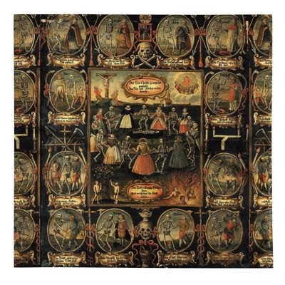 Tarot Cloth Dance of Death.