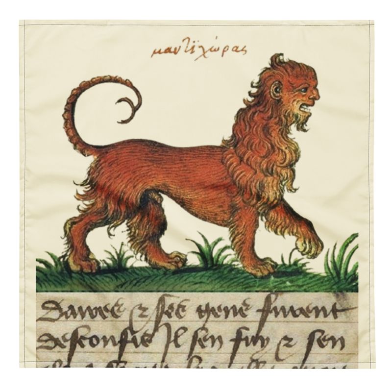 Tarot Cloth Manticore