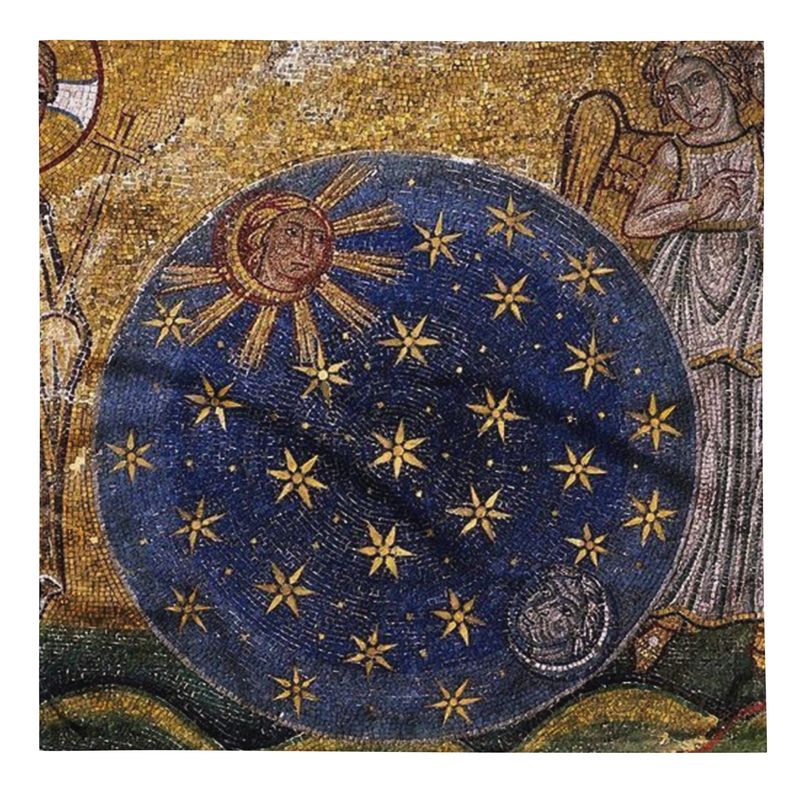 Tarot Cloth Earth and Stars