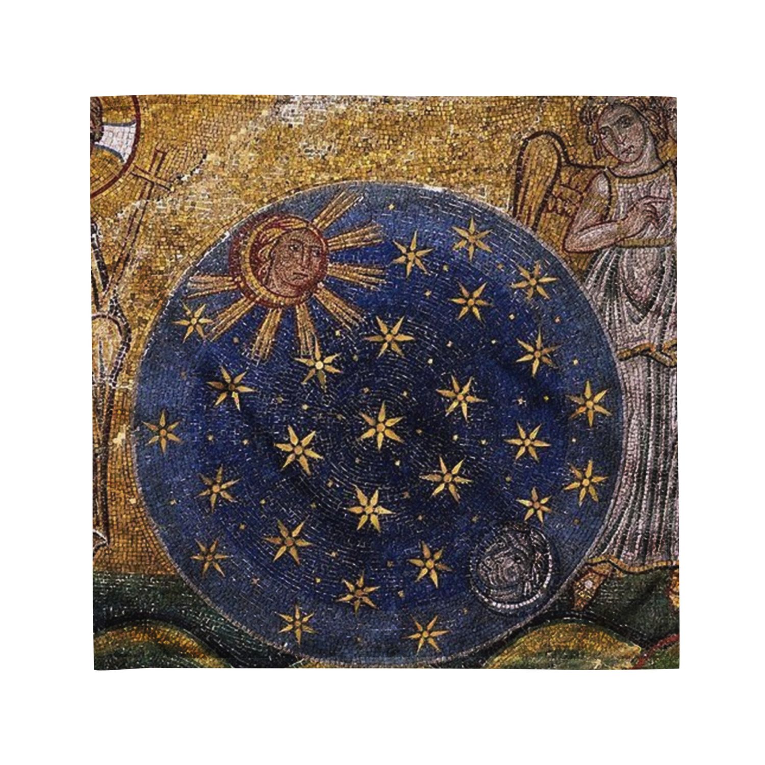 Tarot Cloth Earth and Stars