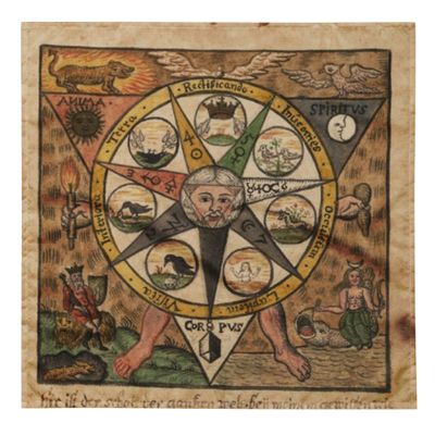 Tarot Cloth Medieval Star