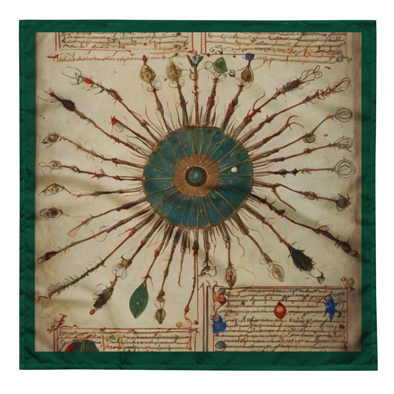 Tarot Cloth - Medieval Evil Eye