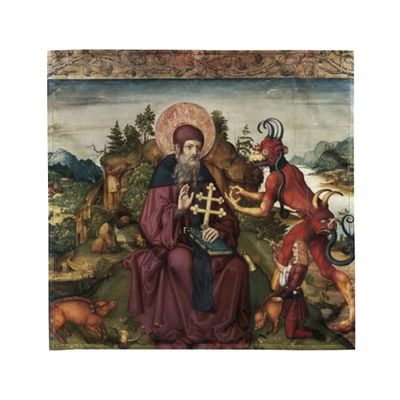 Tarot Cloth - Demon meets Saint