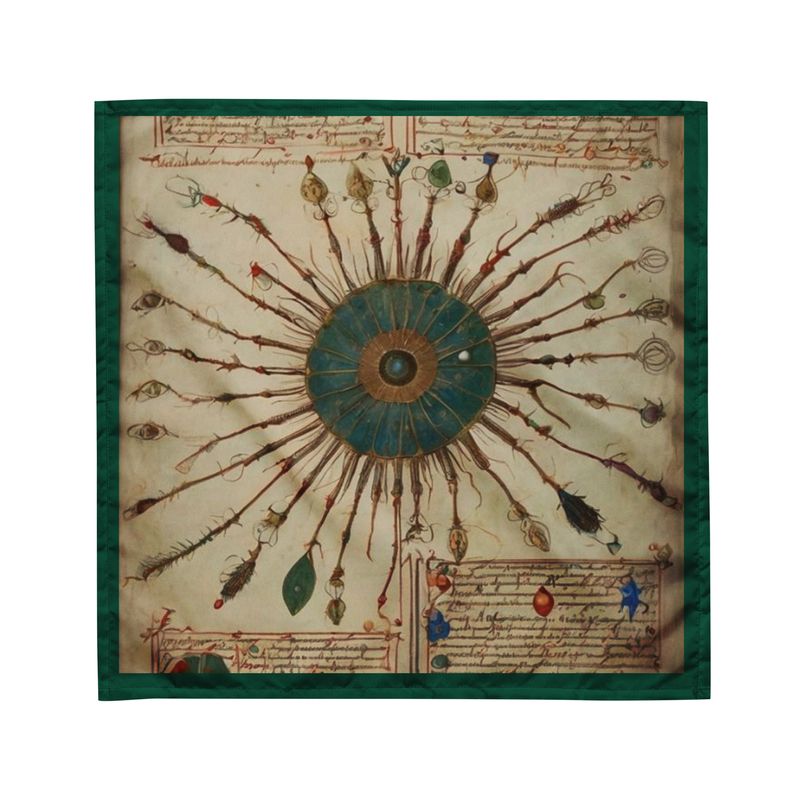 Tarot Cloth - Medieval Evil Eye