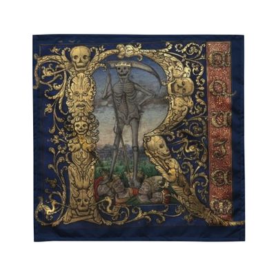 Tarot Cloth - Death Card 3