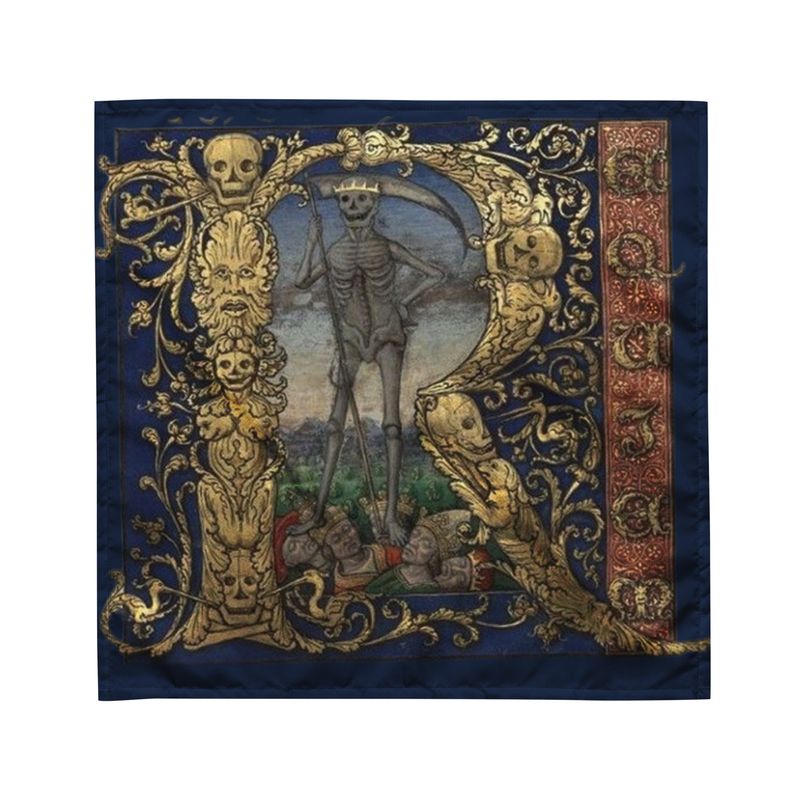Tarot Cloth - Death Card 3