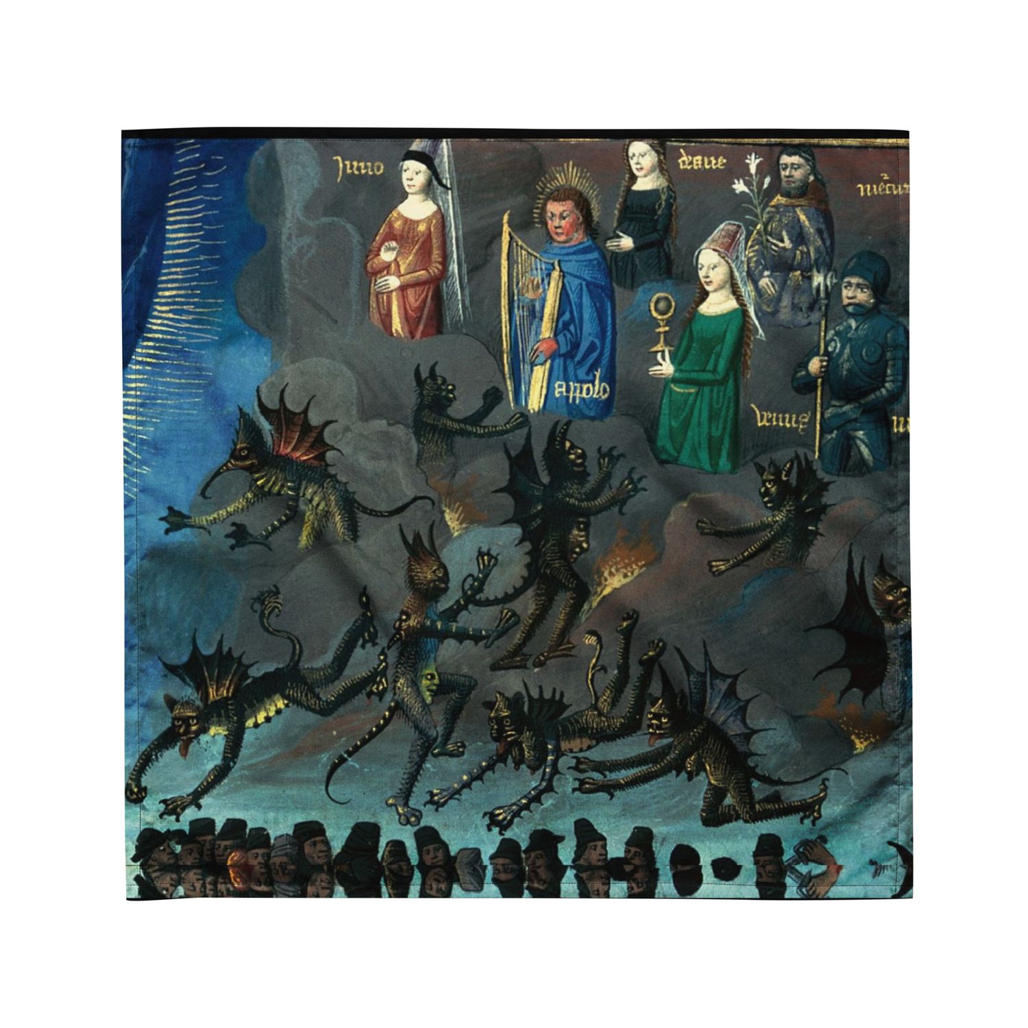 Tarot Cloth - 7 of Wands