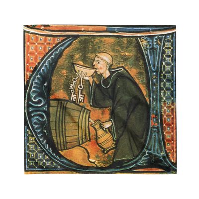 Tarot Cloth Drunk Monk
