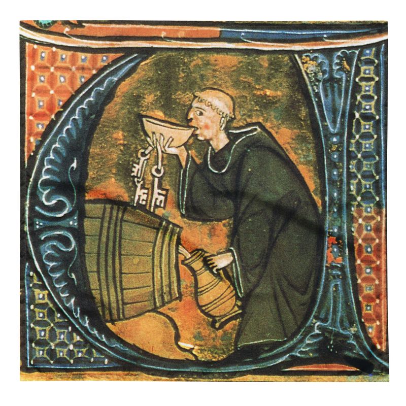 Tarot Cloth Drunk Monk