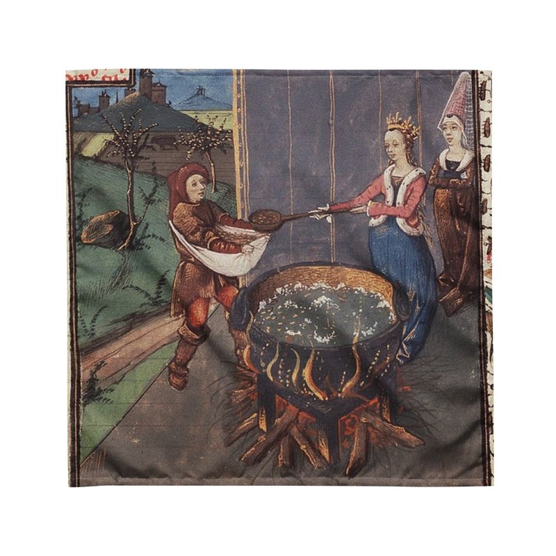 Tarot Cloth - Cooking over Fire