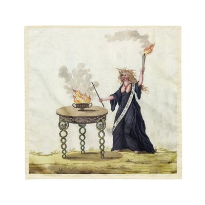 Tarot Cloth - The Witch