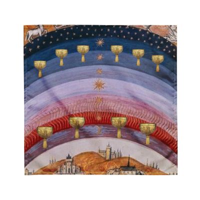 Tarot Cloth Ten of Cups