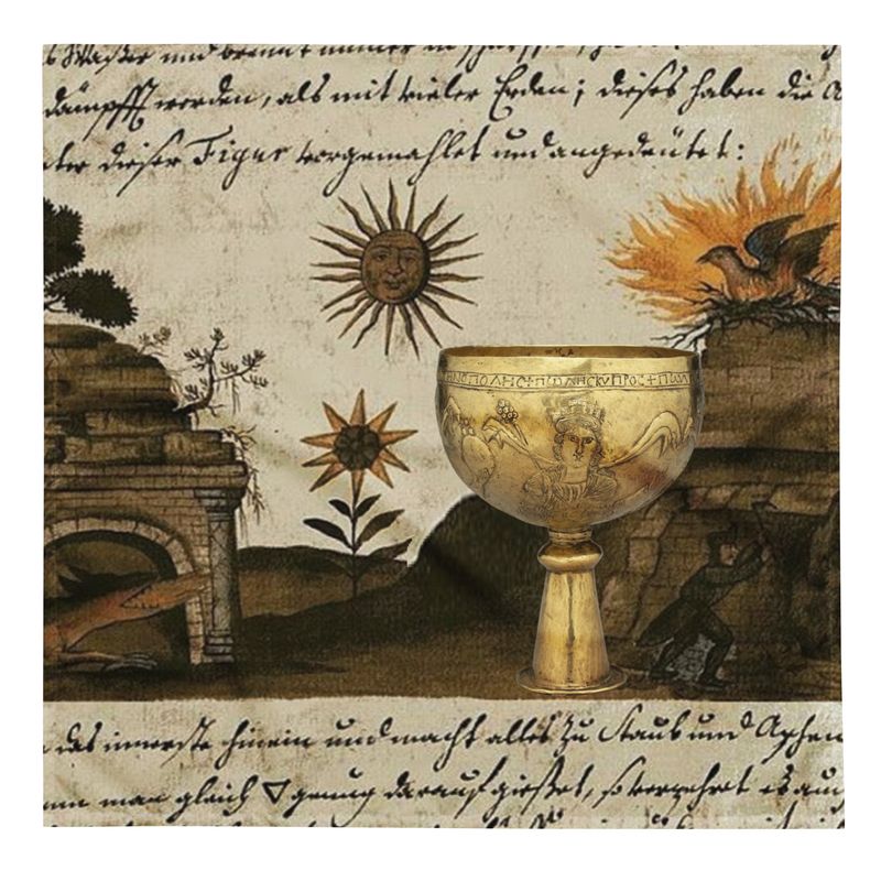 Tarot Cloth Ace of Cups
