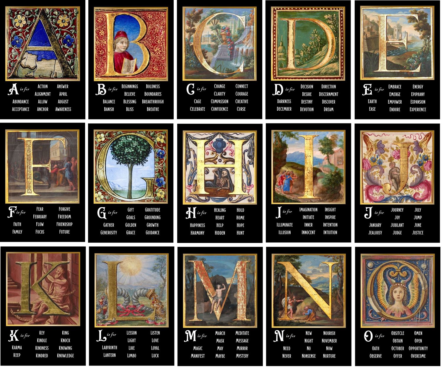 Paul&#39;s Alphabet