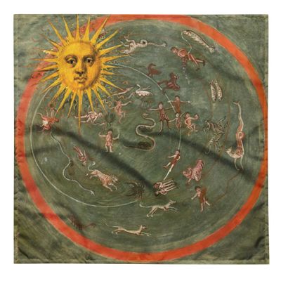 Tarot Cloth Lenormand Sun