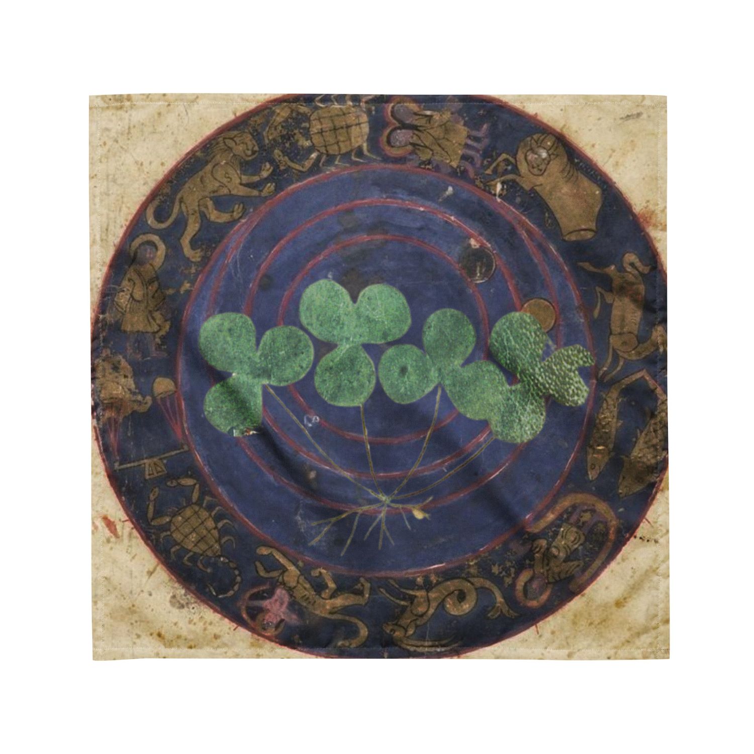 Tarot Cloth Lenormand Clover