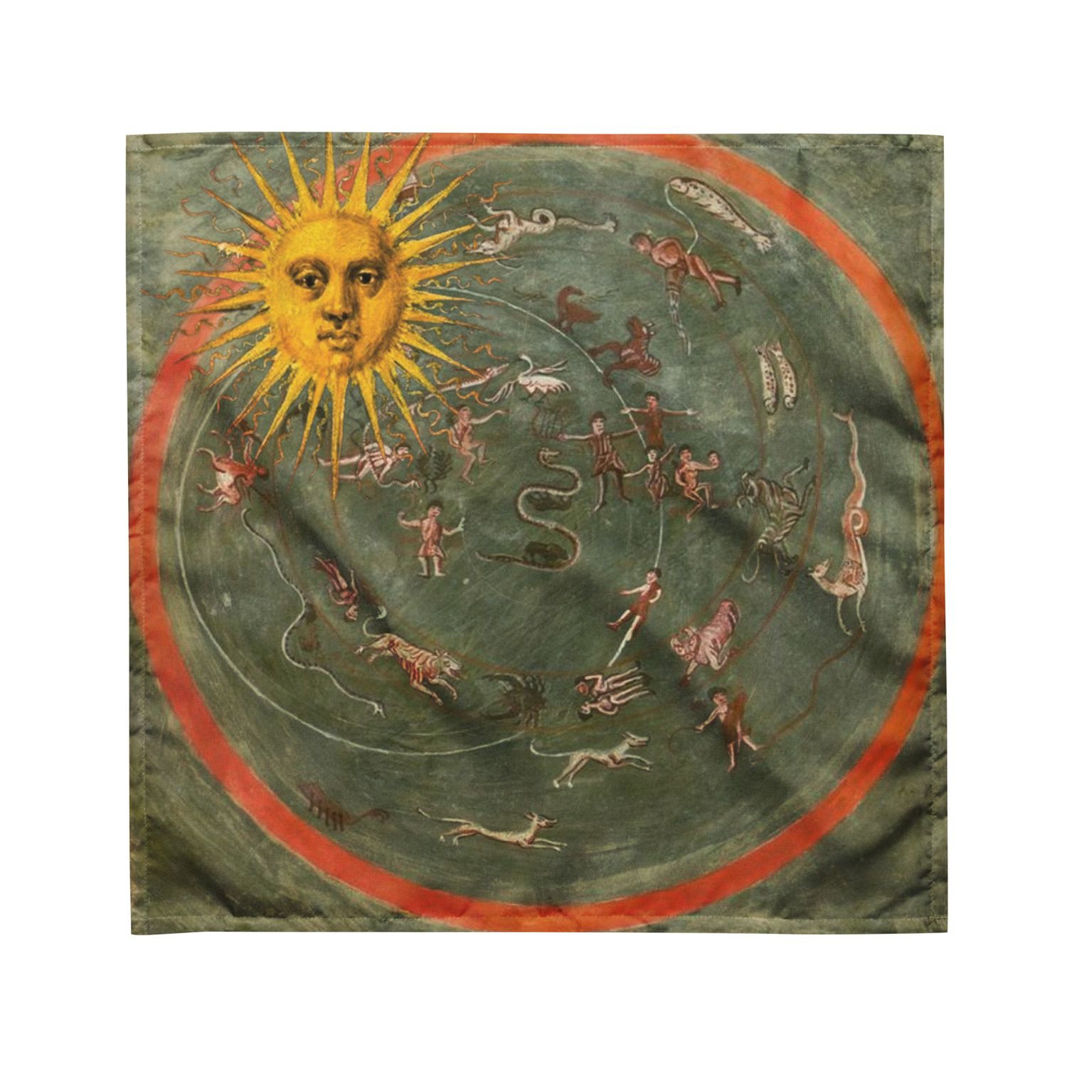 Tarot Cloth Lenormand Sun