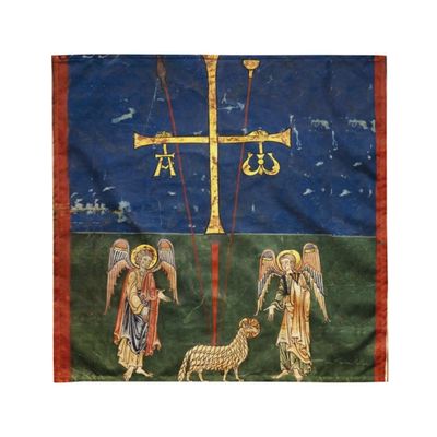 Tarot Cloth Lenormand Cross.