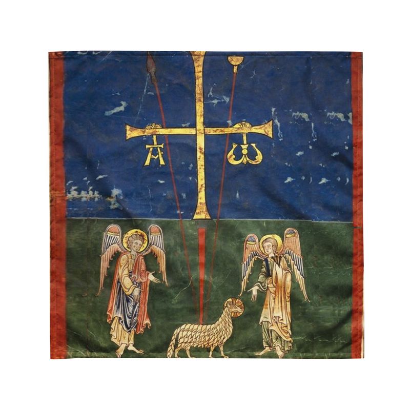 Tarot Cloth Lenormand Cross.