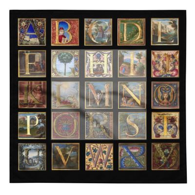 Reading Cloth - Paul's Alphabet 2