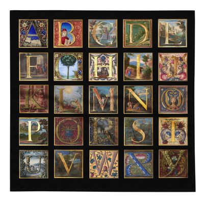 Reading Cloth Paul's Alphabet 1
