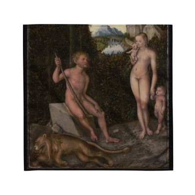Tarot Cloth Faun and Family