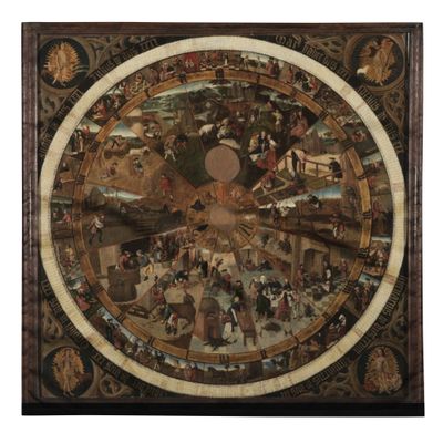 Tarot Cloth Wheel of Fortune