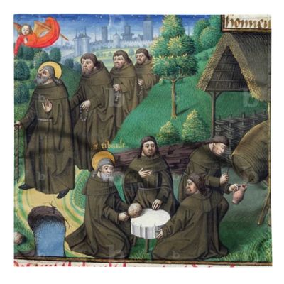 Tarot Cloth - Gathering of the Priests