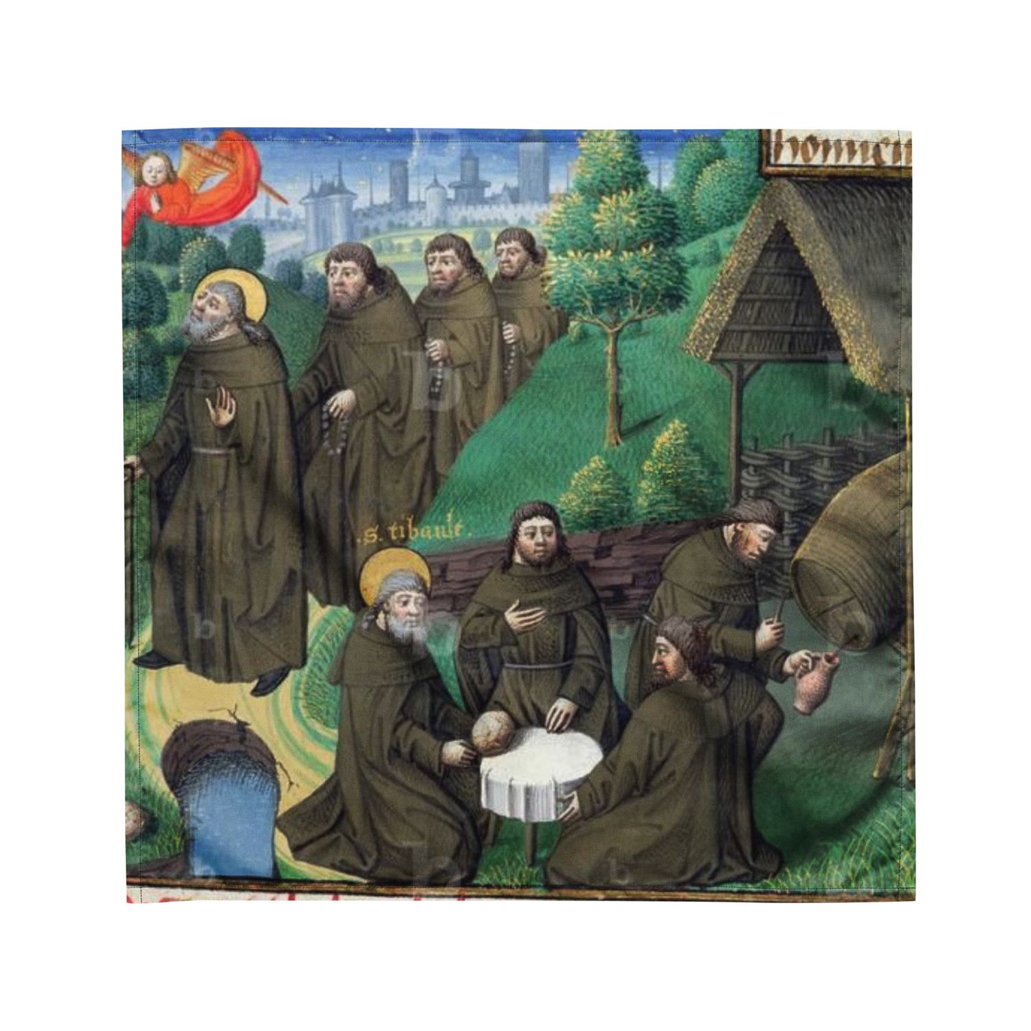 Tarot Cloth - Gathering of the Priests