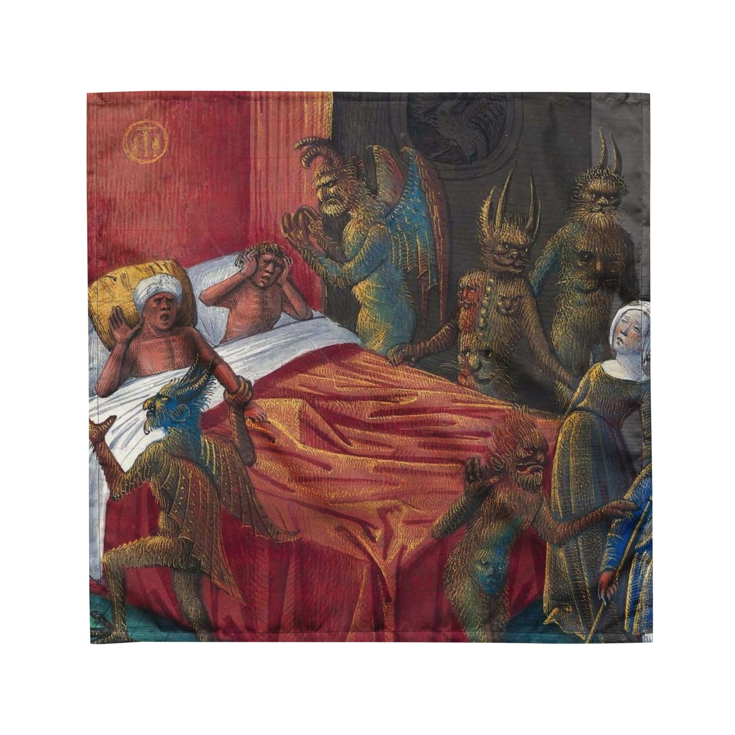 Tarot Cloth Nine of Swords