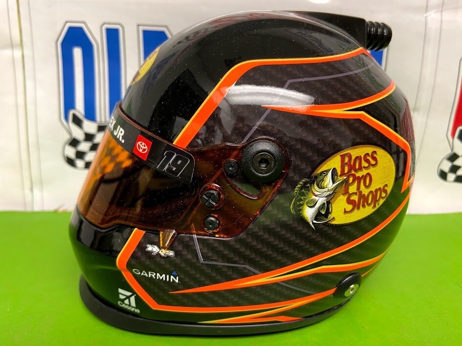 Martin Truex Jr #19 Bass Pro Shops 2020 Mini Helmet