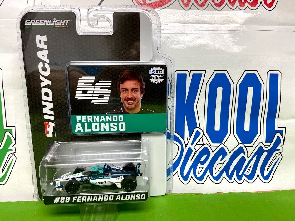 Fernando Alonso #66 Rouff Mortgage / Arrow McLaren 2020 1:64 Scale