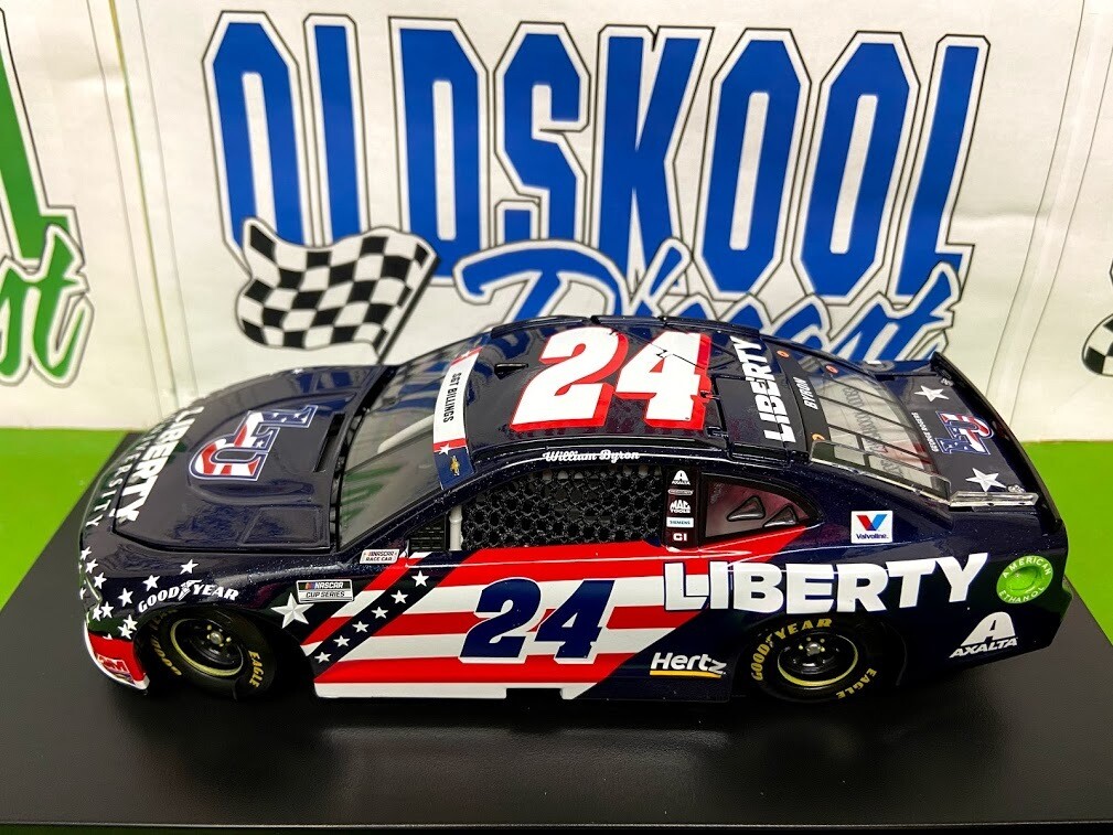 William Byron #24 Liberty University Patriotic 2020 1:24 scale