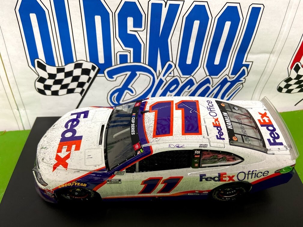 Denny Hamlin #11 FedEX Office Homestead 6/14 Race Win 2020 1:24 scale