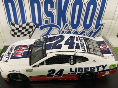 William Byron #24 Liberty University Darlington Throwback 2020 1:24 scale