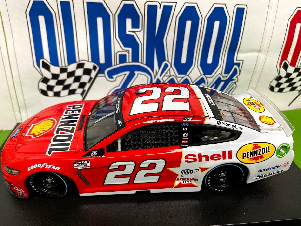 Joey Logano #22  Shell Pennzoil Darlington Throwback 2020 1:24 scale