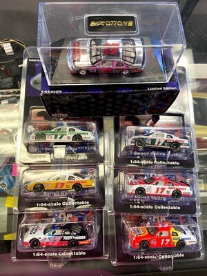 Darrell Waltrip #17 Parts America (7) car Set Action 1:64 scale