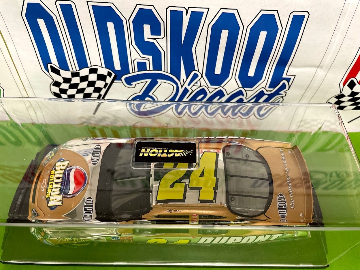 Jeff Gordon #24 Pepsi Billion $ PLATINUM QVC Race Fans Only Action 1:24 Scale