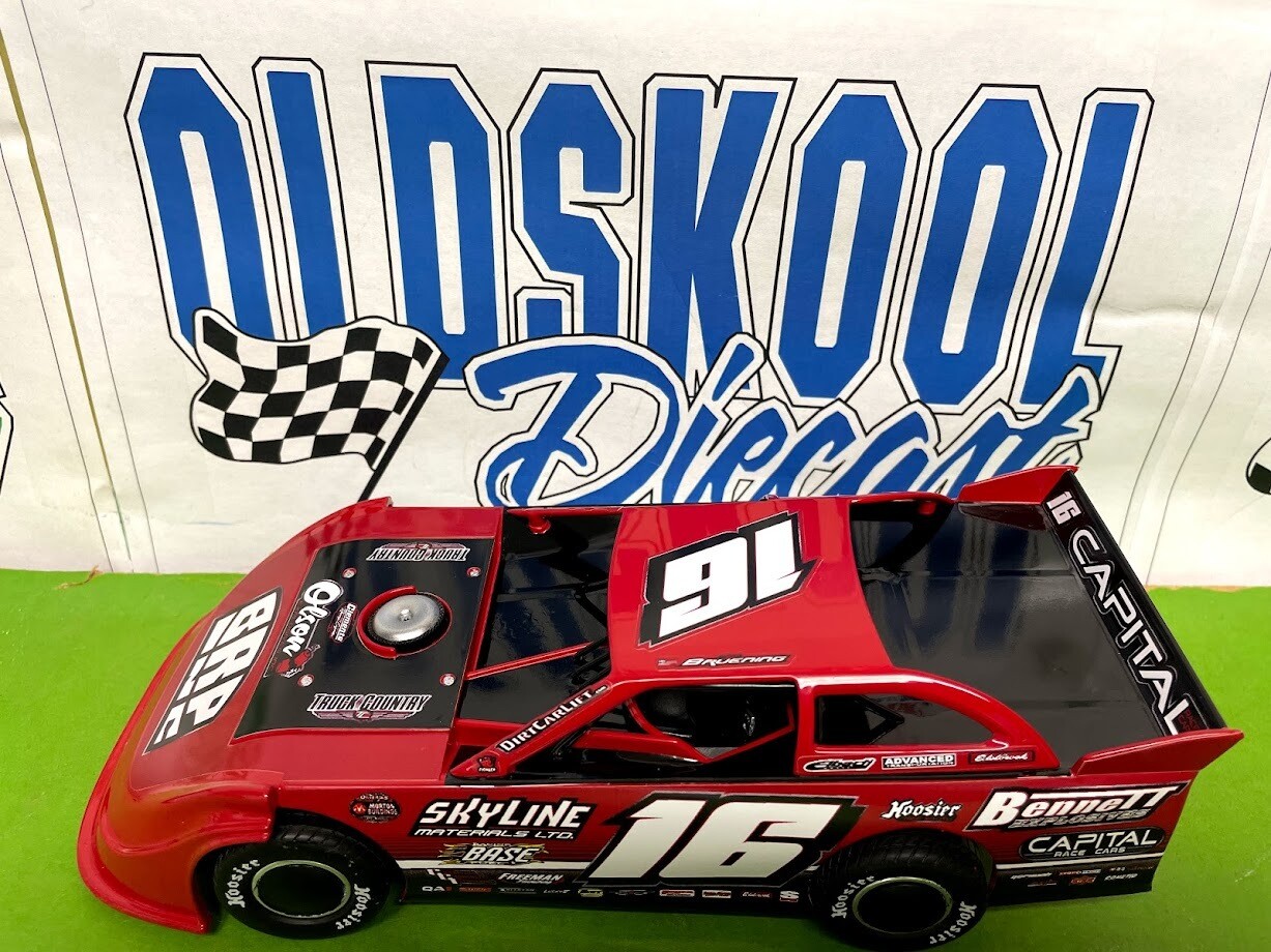 Tyler Bruening #16 Late Model Dirt 2021 1:24 scale