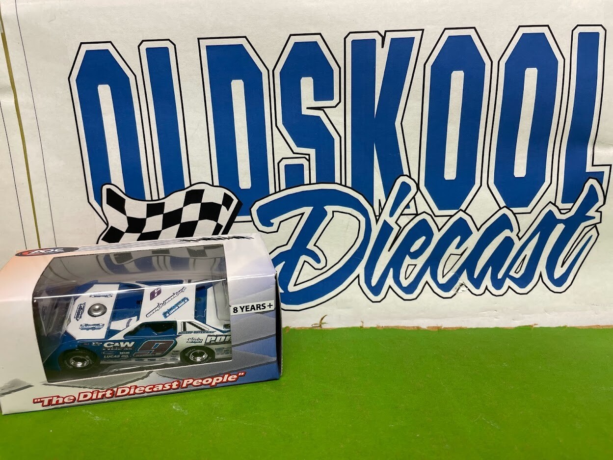 DevIn Moran #9 2021 Cancer Awareness Late Model Dirt 1:64 scale
