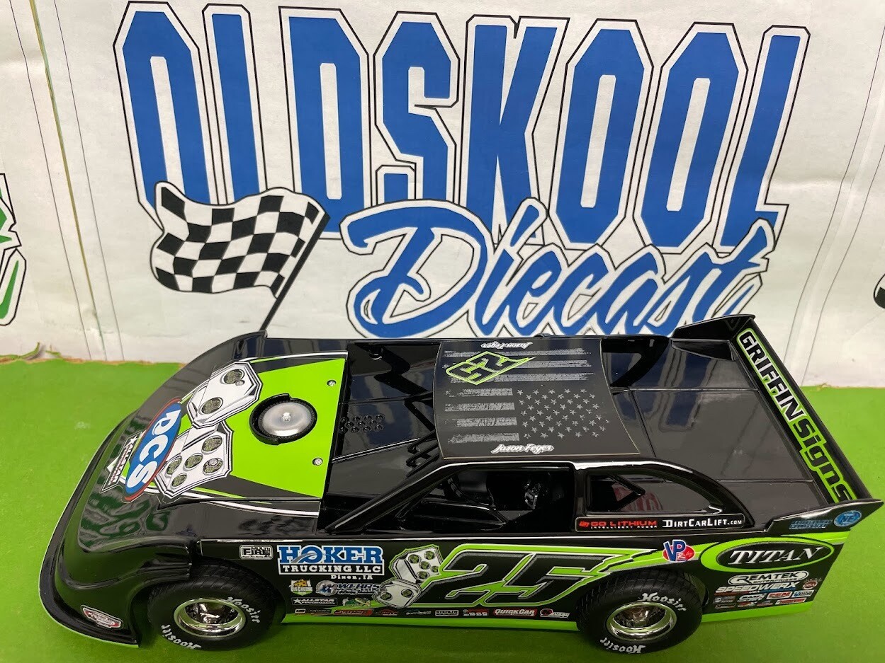 Jason Feger #25 Late Model Dirt 2021 1:24 scale