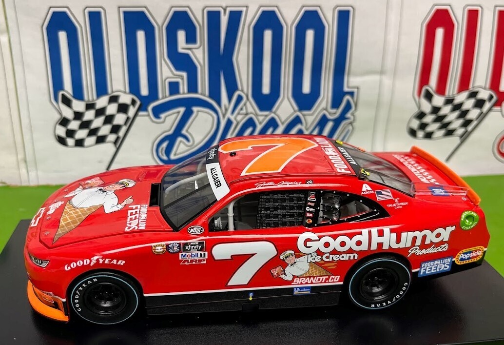 Justin Allgaier #7 Good Humor Darlington Throwback 2021 XFinity Series 1:24 scale
