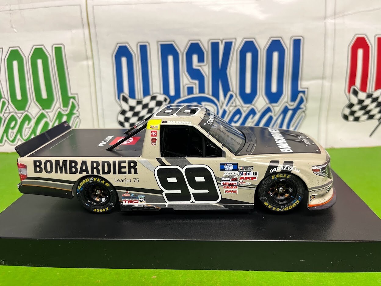 Ben Rhodes #99 Bombardier Daytona Win 2021
Camping World Truck Series 1:24 Scale