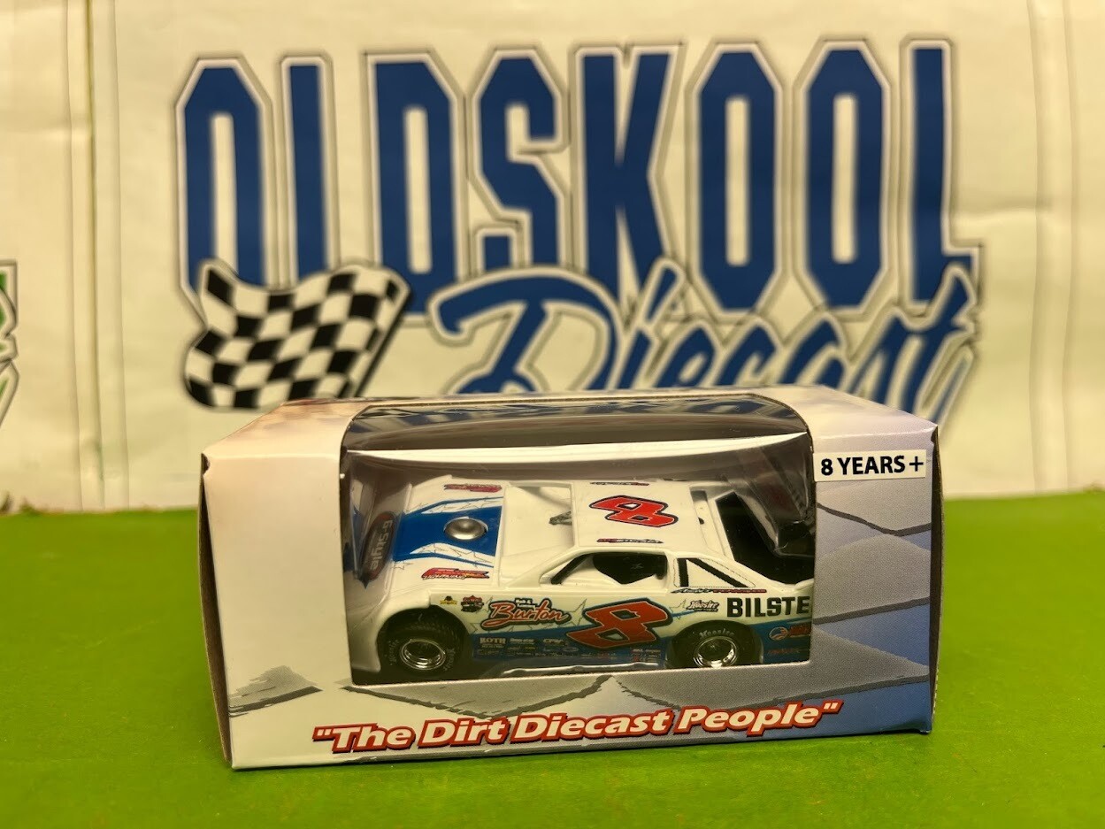 Kyle Strickler #8 (White) Late Model Dirt 2022 1:64 scale