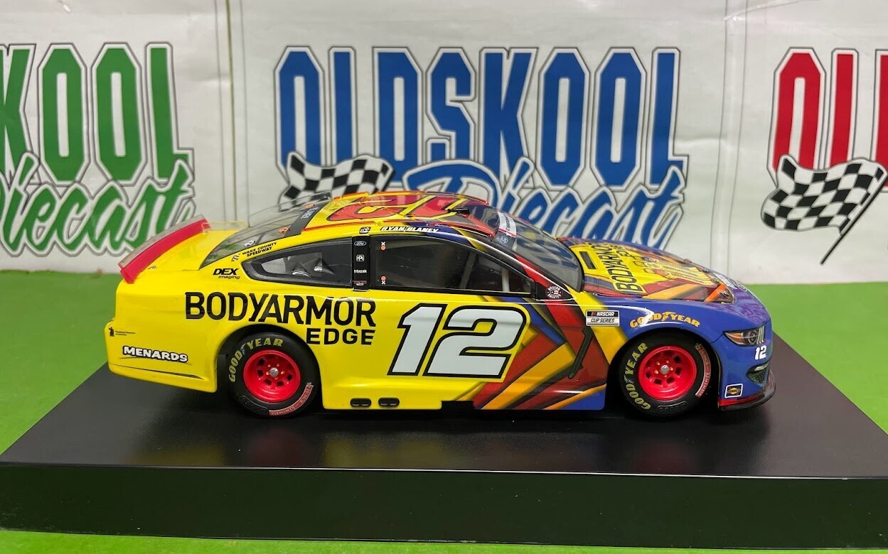 Ryan Blaney #12 Body Armor Edge Nascar Cup Series  2021 Lionel 1:24 Scale