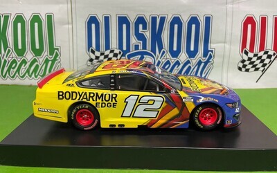 Ryan Blaney #12 Body Armor Edge Nascar Cup Series 2021 Lionel 1:24 Scale