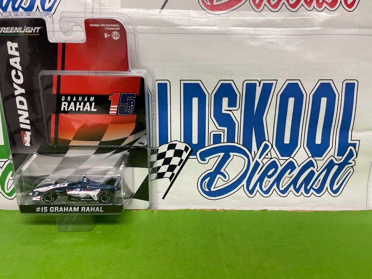 Graham Rahal #15 United Rentals / Rahal letterman Lanigan Racing 2019 Indy 1:64 Scale