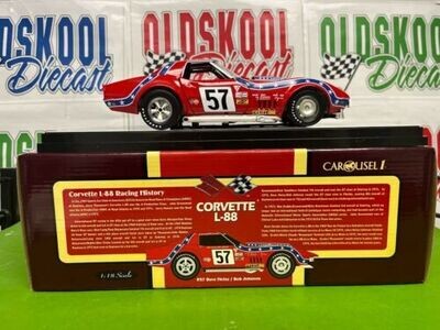 Dave Heinz/Bob Johnson #57 Corvette L-88 Carousel 1 1:18 scale