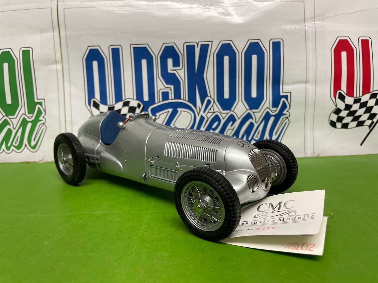 ミニカー CMC Benz W125 1937 1/18 LIMITED EDITION Mercedes Benz W125 #14 1937 GP Limited 1/18 Diecast by