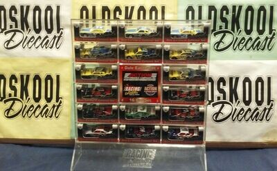 Dale Earnhardt Sr (16) 1:64 1978-1996 car Set W/ acrylic stand